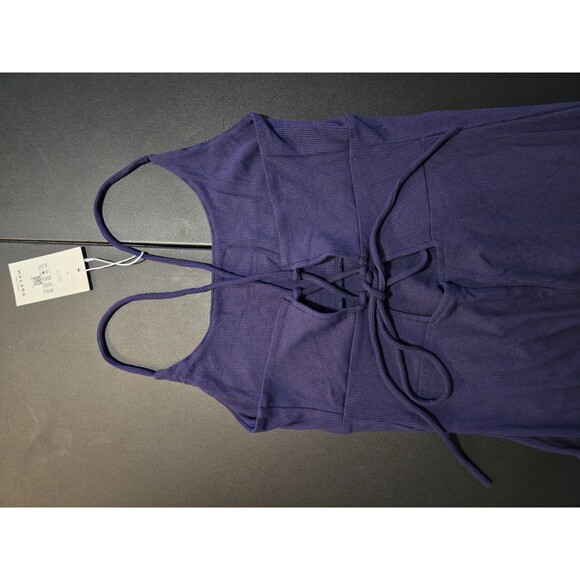 COPY - Halara Women's NWT Navy Everyday Split Strap Bodycon Midi Dress Size Lar… - Picture 5 of 9